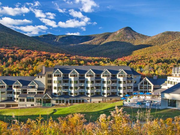 Mountain Club on Loon in Fall, Lincoln New Hampshire